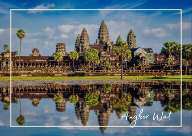 Postkarte Angkor Wat