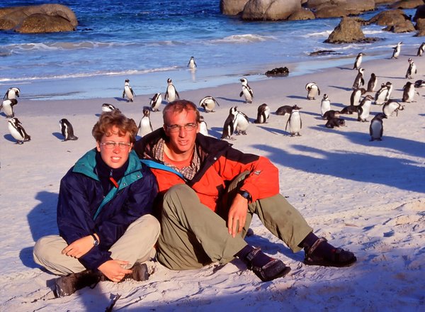 Andrea und Christof am Kap der guten Hoffnung
