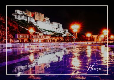 Postkarte Lhasa