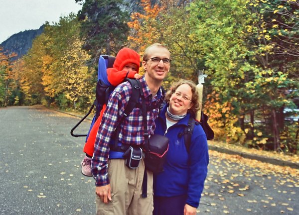 Christof, Andrea und Laura in Kanada