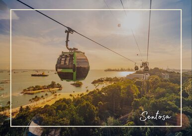Postkarte Sentosa