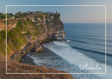 Postkarte Uluwatu