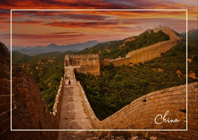 Postkarte China
