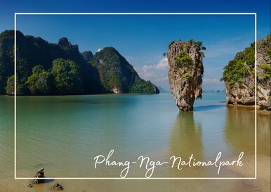 Postkarte Phang-Nga-Nationalpark