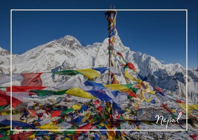 Postkarte Nepal