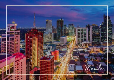 Postkarte Manila