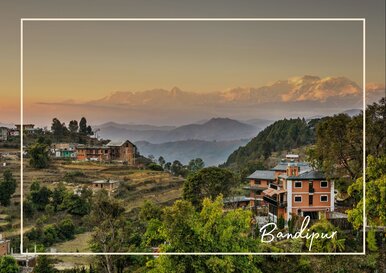 Postkarte Bandipur