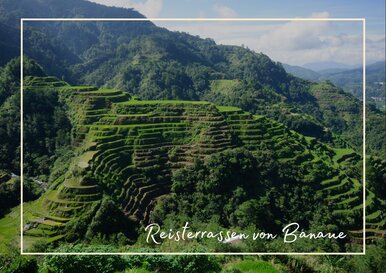 Postkarte Reisterrassen von Banaue