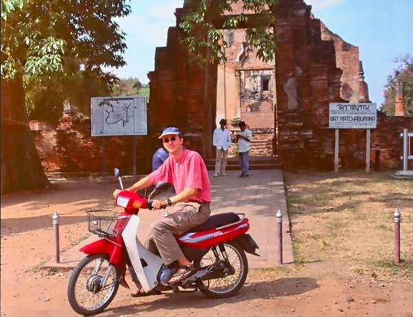 Christof in Ayutthaya