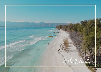 Postkarte Gili Islands