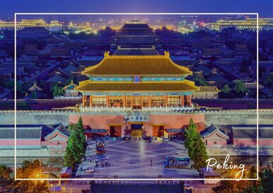 Postkarte Peking
