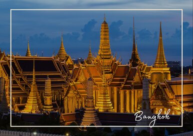 Postkarte Bangkok
